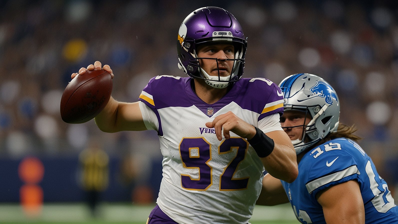 Minnesota Vikings vs Detroit Lions Match Player Stats