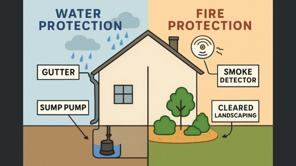 Home from Water and Fire Damage