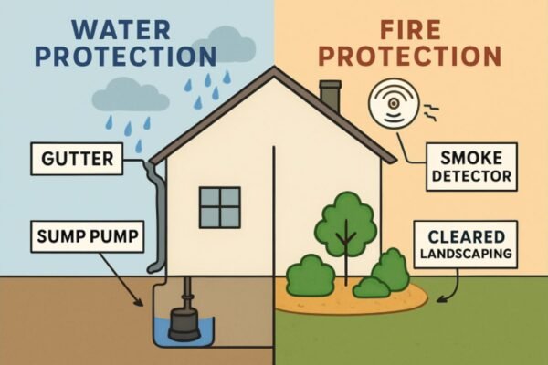 Home from Water and Fire Damage